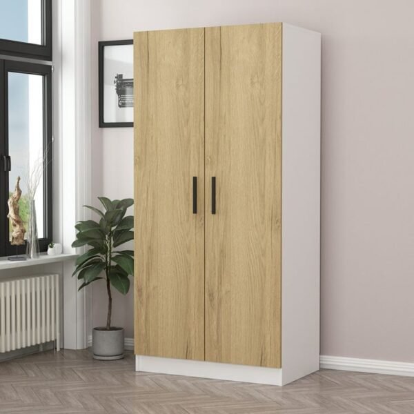 Brawley 2 Door Wardrobe Double Bedroom Cupboard