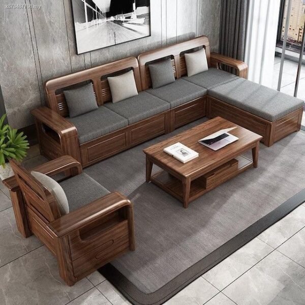 WOOD WORKING PLANS in 2022 _ Corner sofa design, Wooden sofa designs, Latest wooden sofa designs Sofa